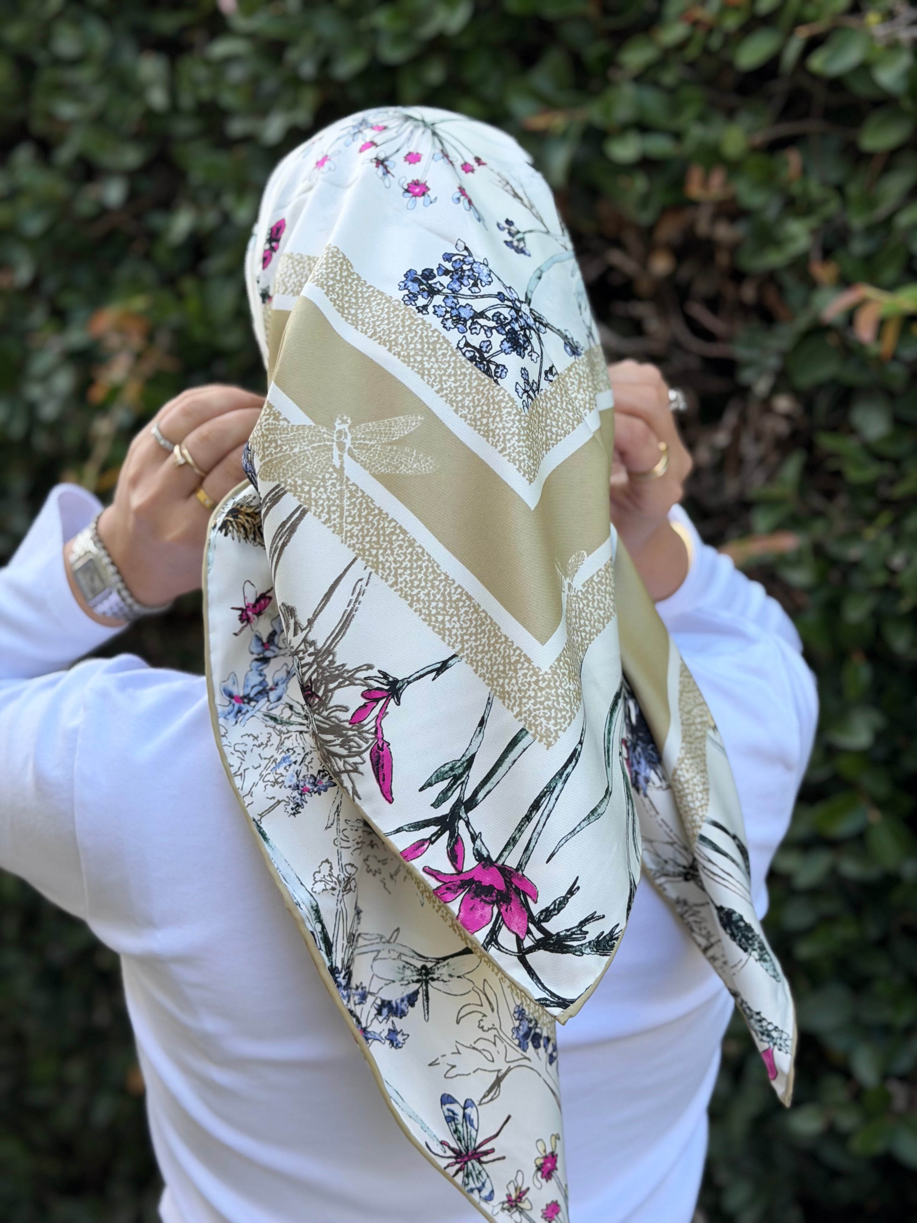 Spring Silk Square Inspired By D