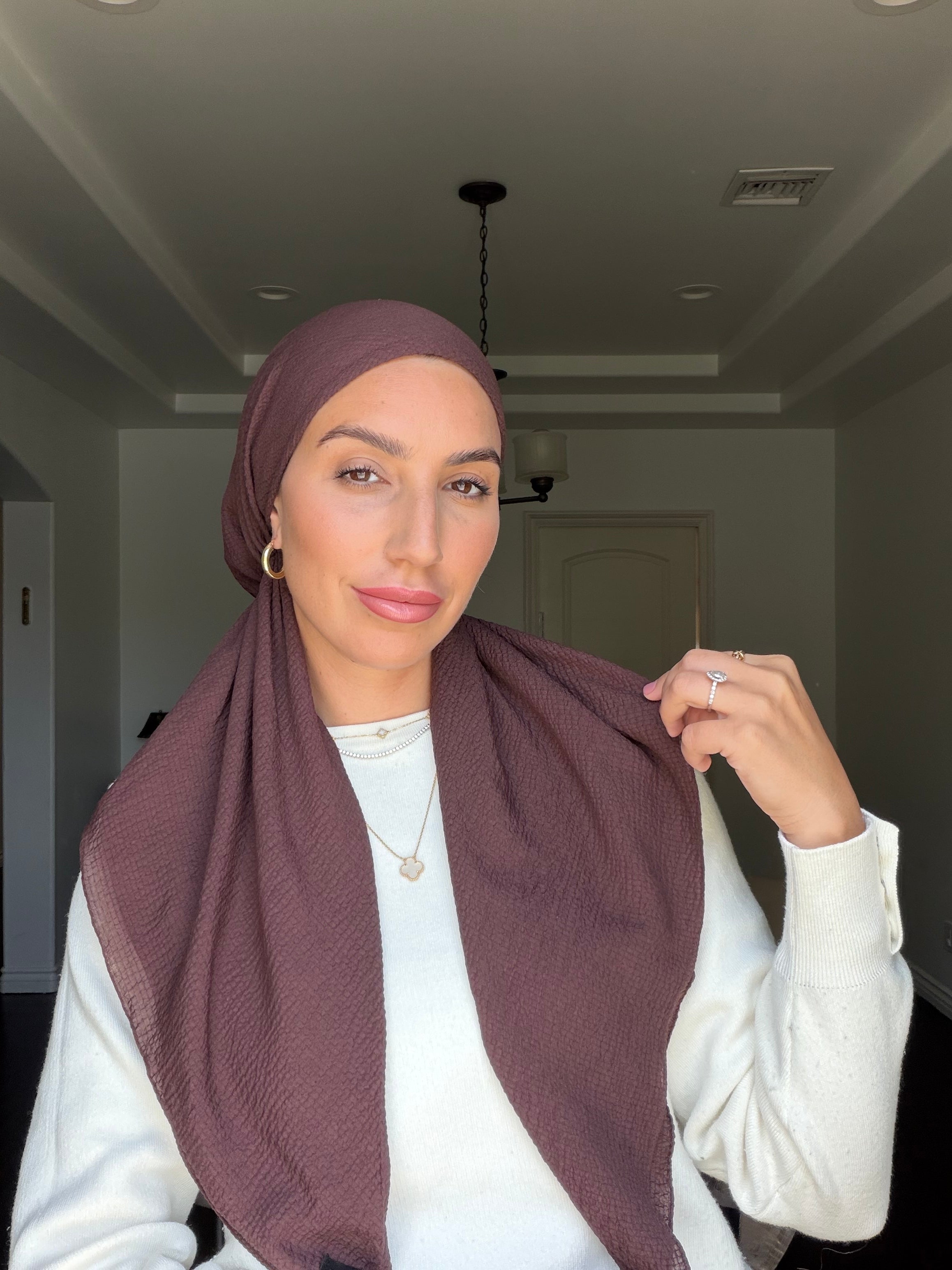 Crinkle Solid Pre Tied Adjustable (6 colors)