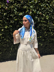 Blue Rose Satin
