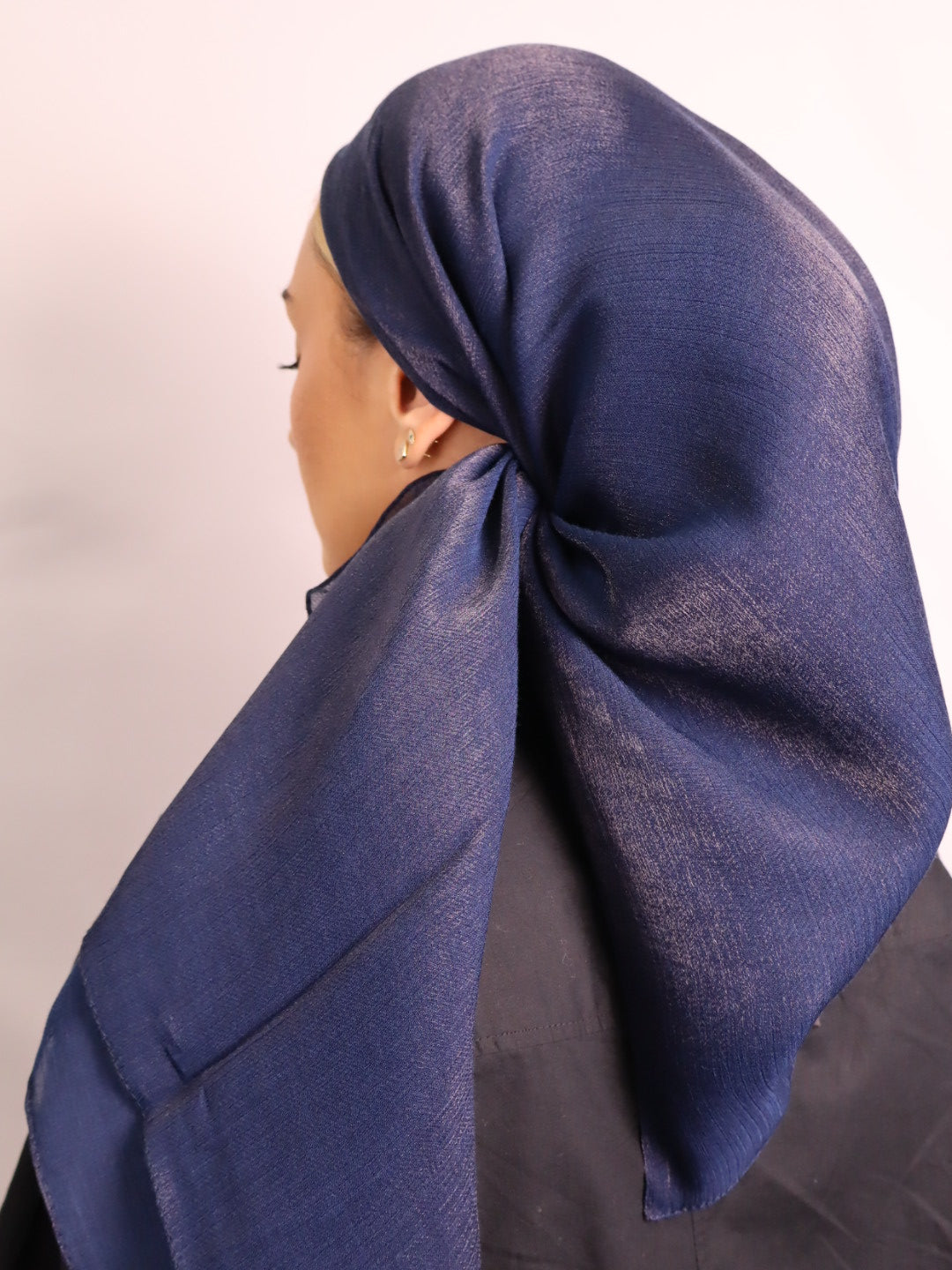 Blue Goldish- Elegance Chiffon Square