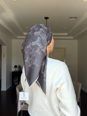 Luxury Black Satin Square Inspired By GD