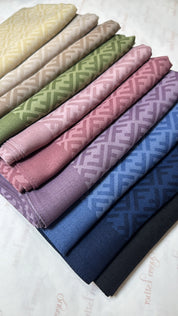 Viscose Square Inspired By F (10 colors)