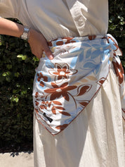 Floral Breeze Satin