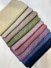 Viscose Square Inspired By F (10 colors)