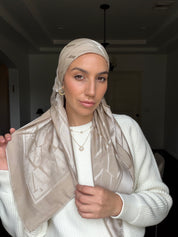 Gabriella-  Champagne Square Shiny Inspired By V