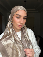 Gabriella- Nude Square Shiny Inspired By V