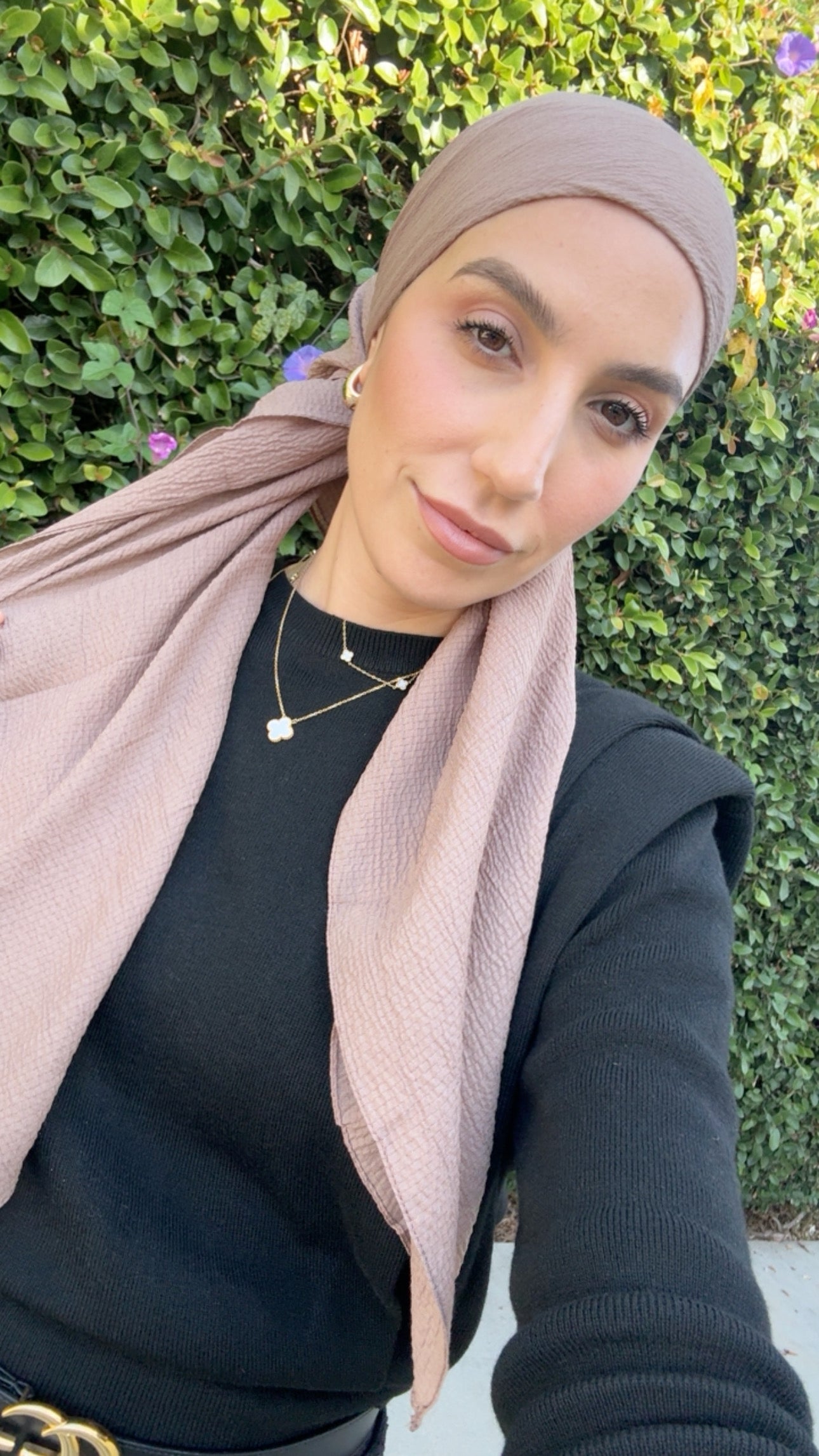 Latte Crinkle Square