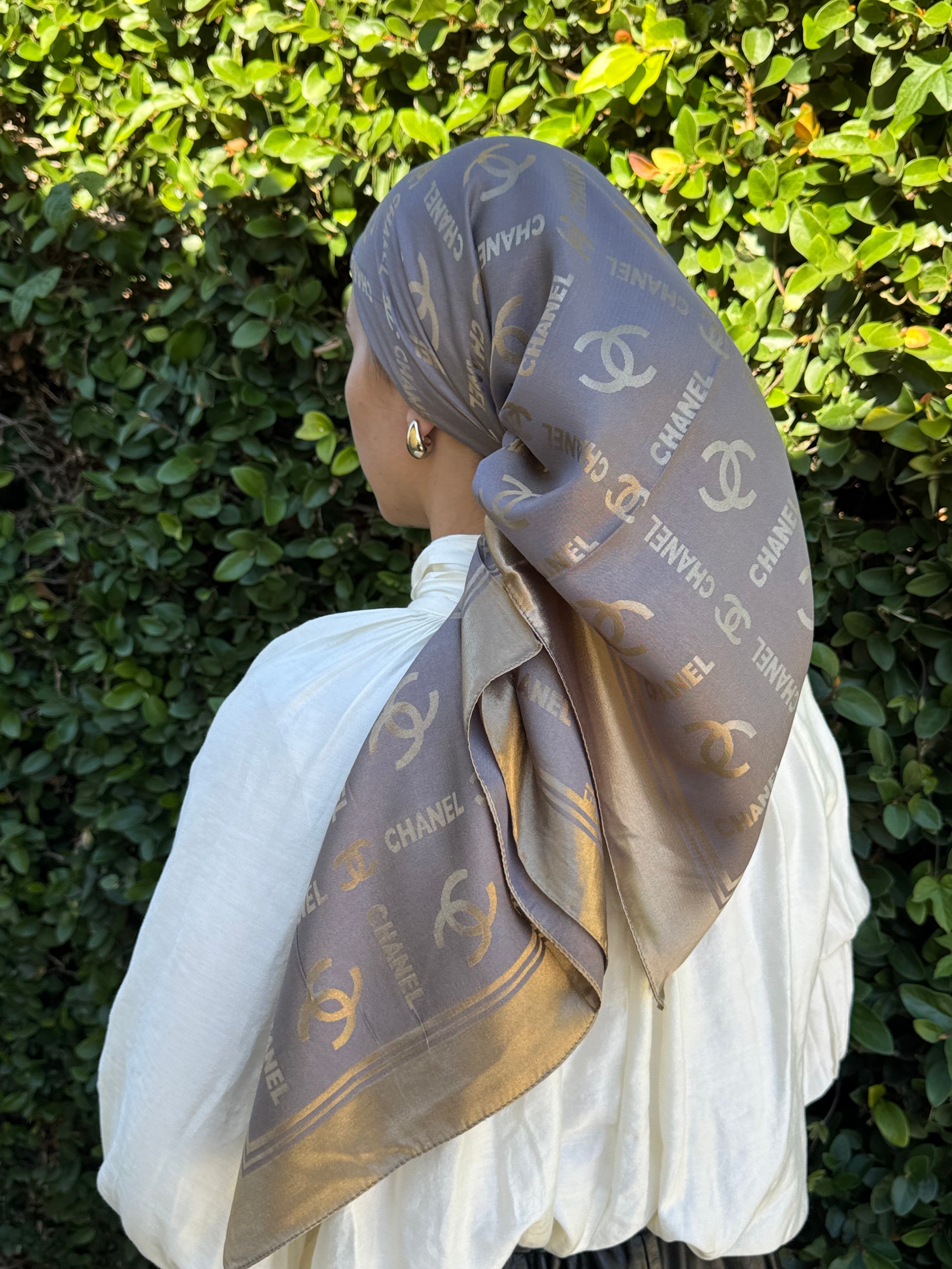 Mixed Satin Cotton Square Inspired By Chanl ( 11 Colors)