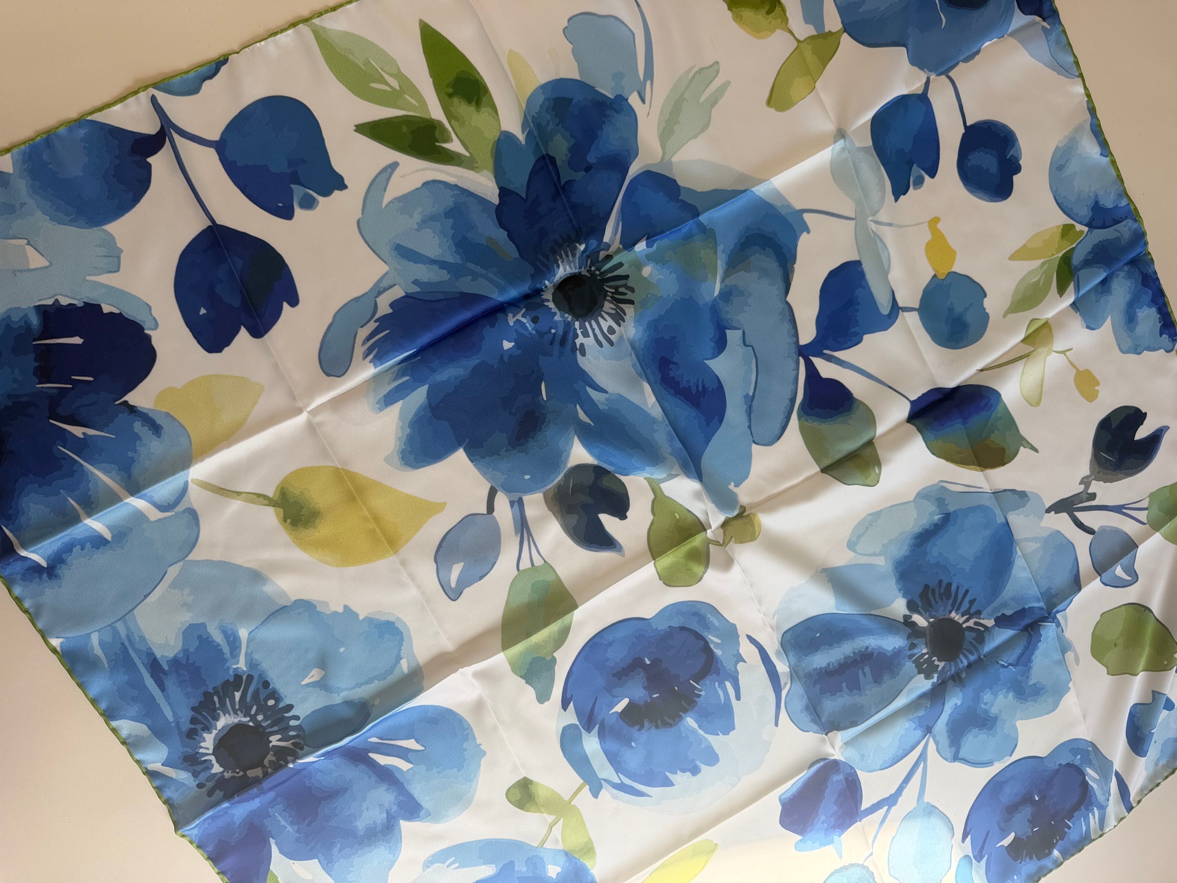 Blue Rose Satin