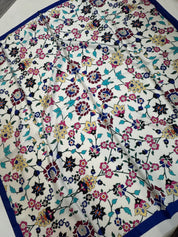 Botanical Flower Satin Square ( 13 colors )