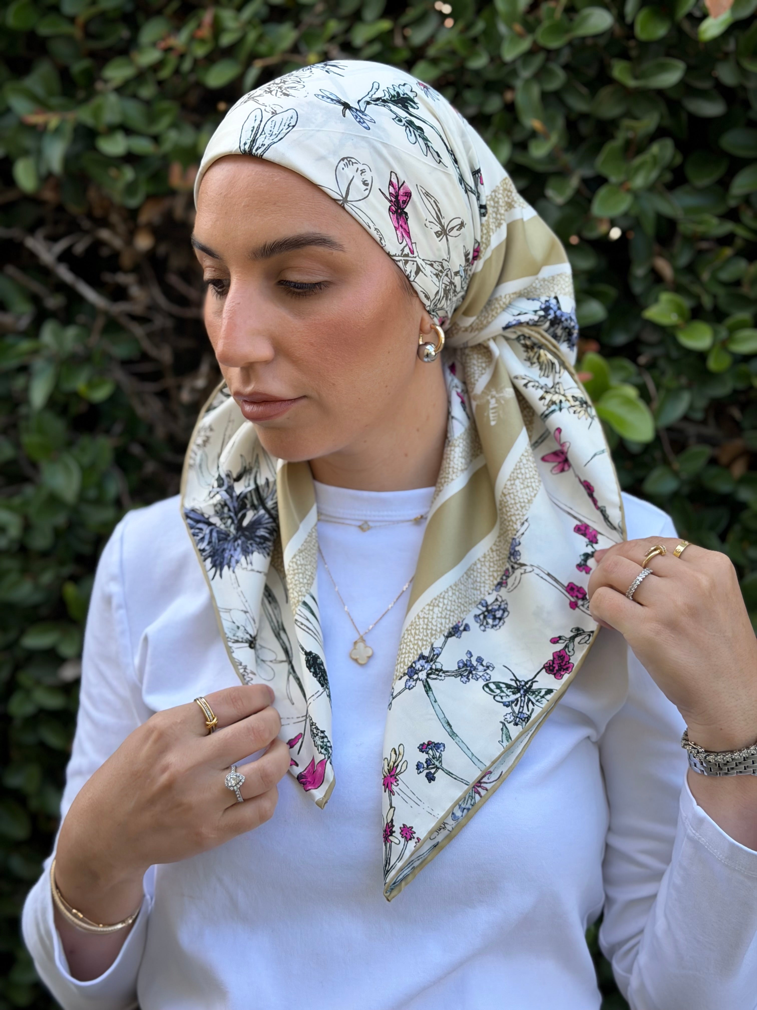 Spring Silk Square Inspired By D