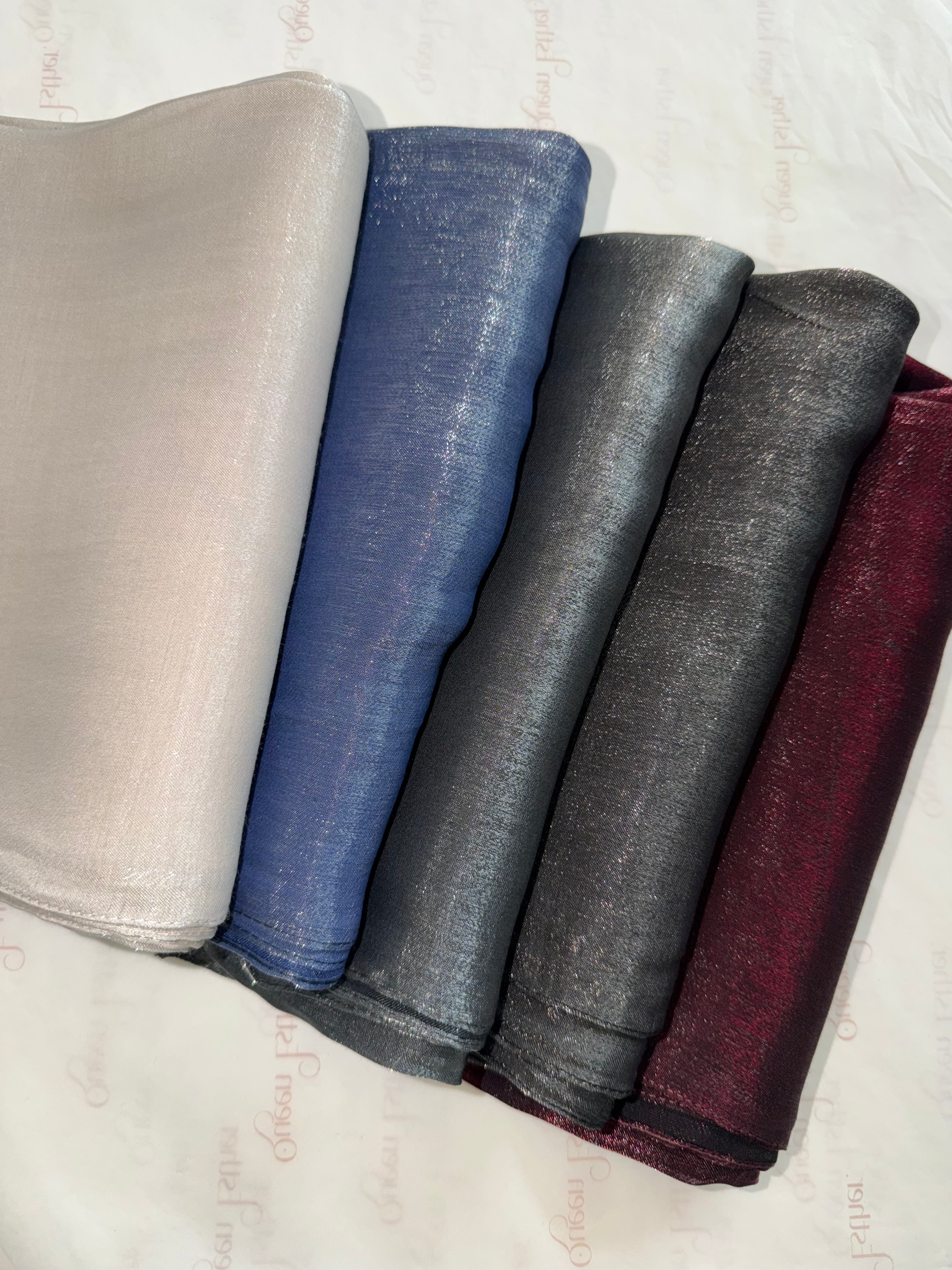 Shimmer Chiffon Soft Squrae
