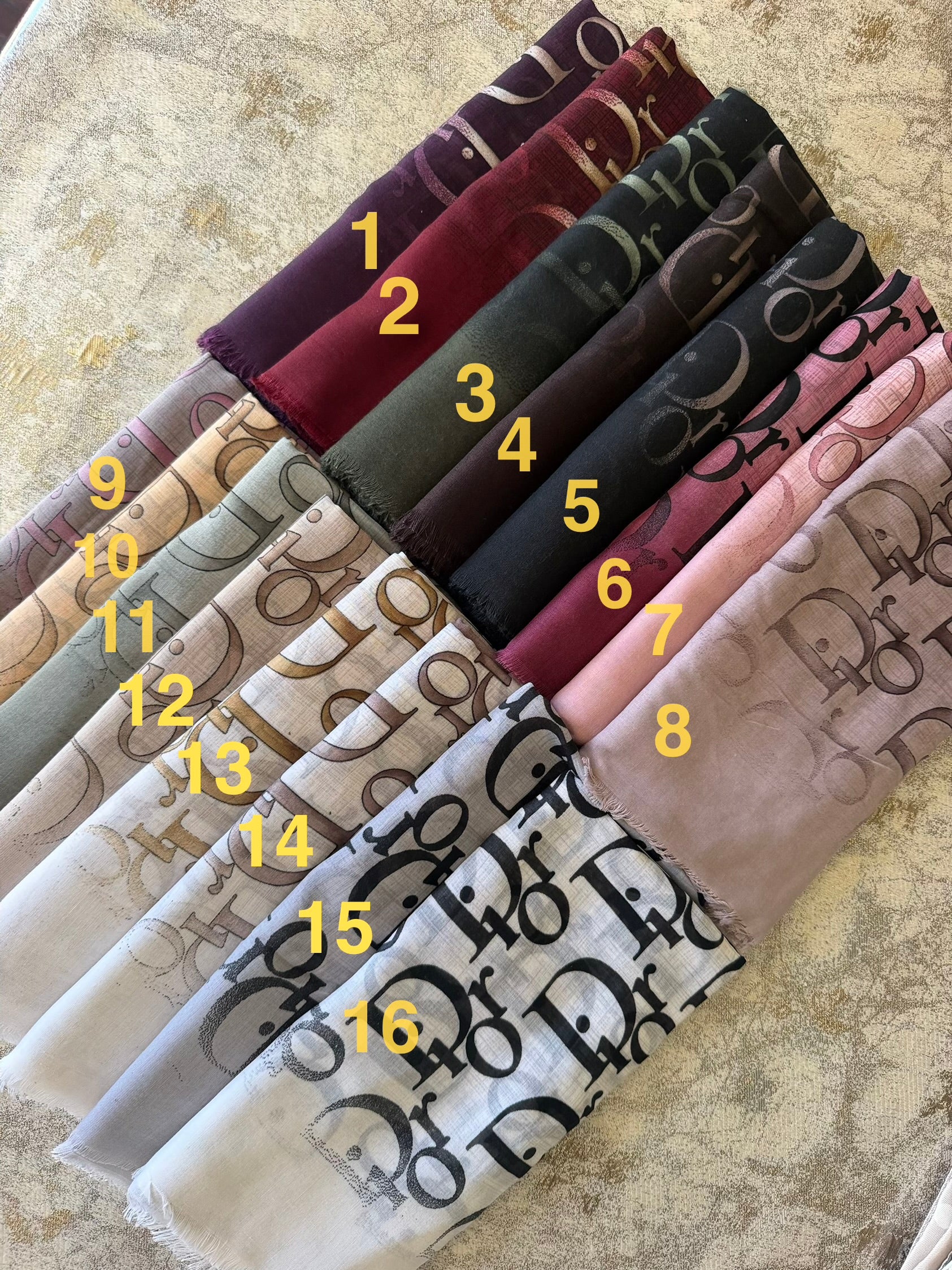 Light Cotton Inspired By D (16 colors)