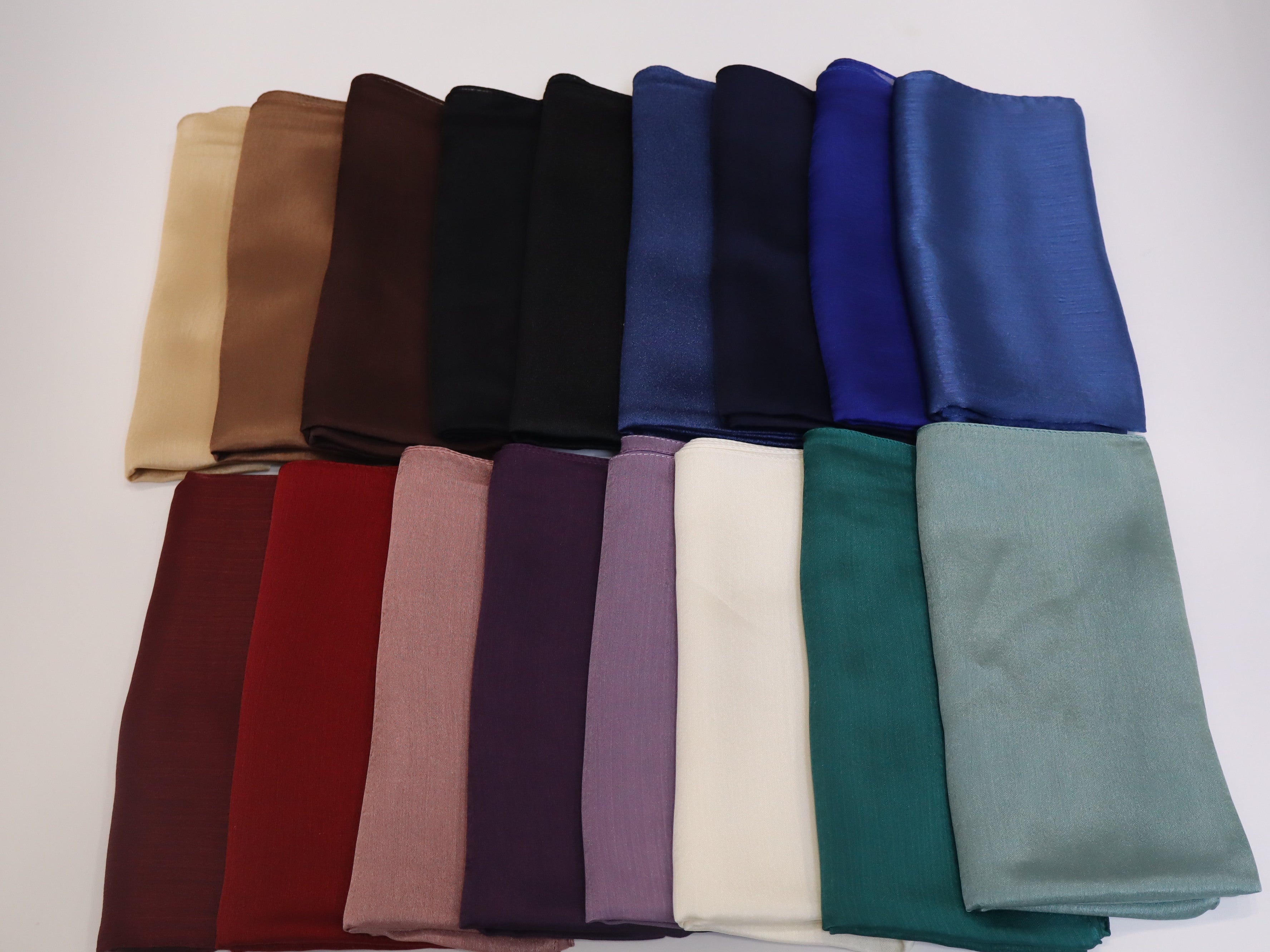 Silky chiffon Diamond Square (23 Colors)