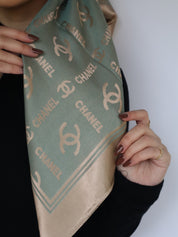 Mixed Satin Cotton Square Inspired By Chanl ( 11 Colors)