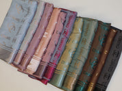 Mixed Satin Cotton Square Inspired By Chanl ( 11 Colors)