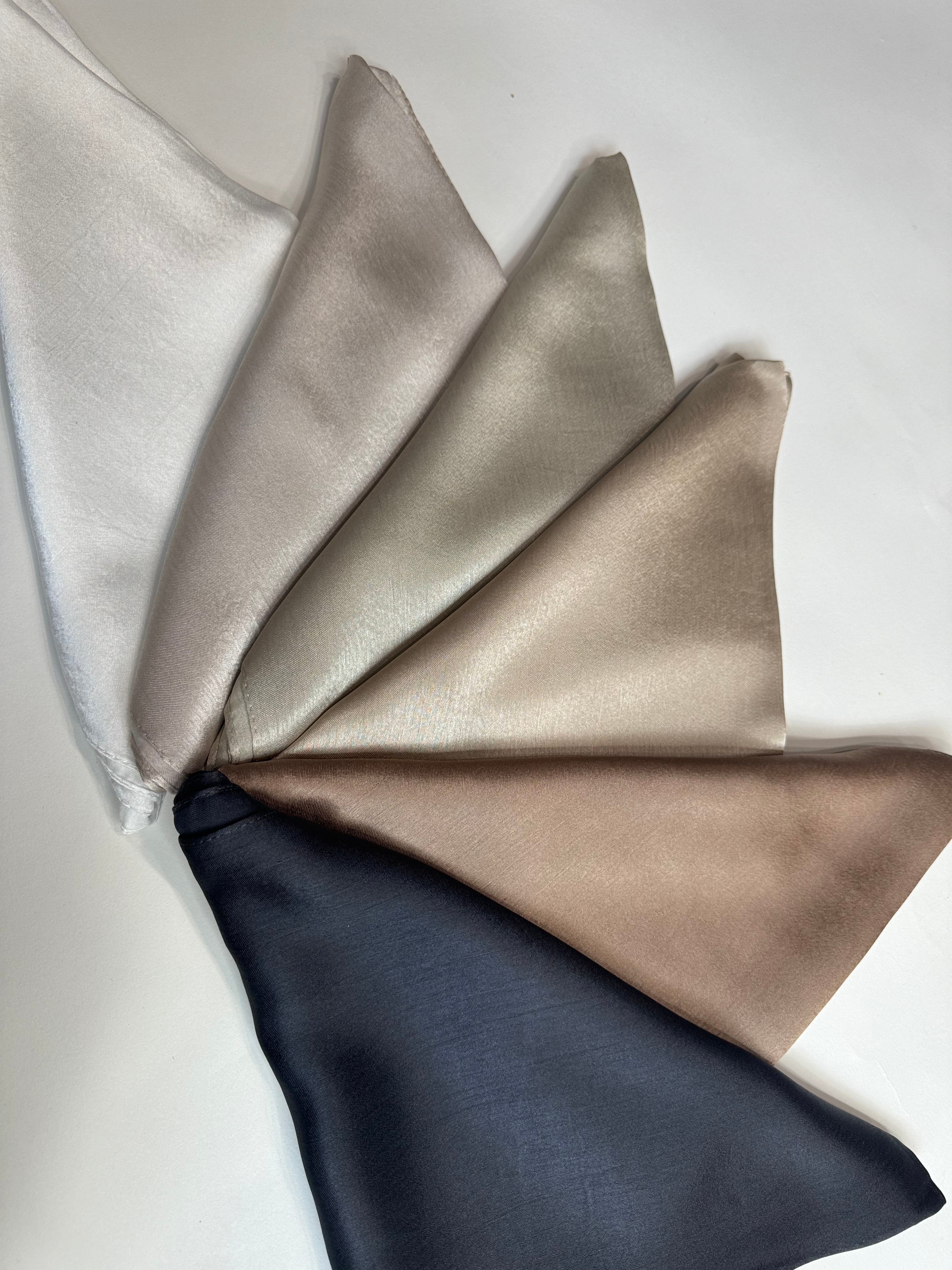 Silky chiffon Diamond Square (23 Colors)