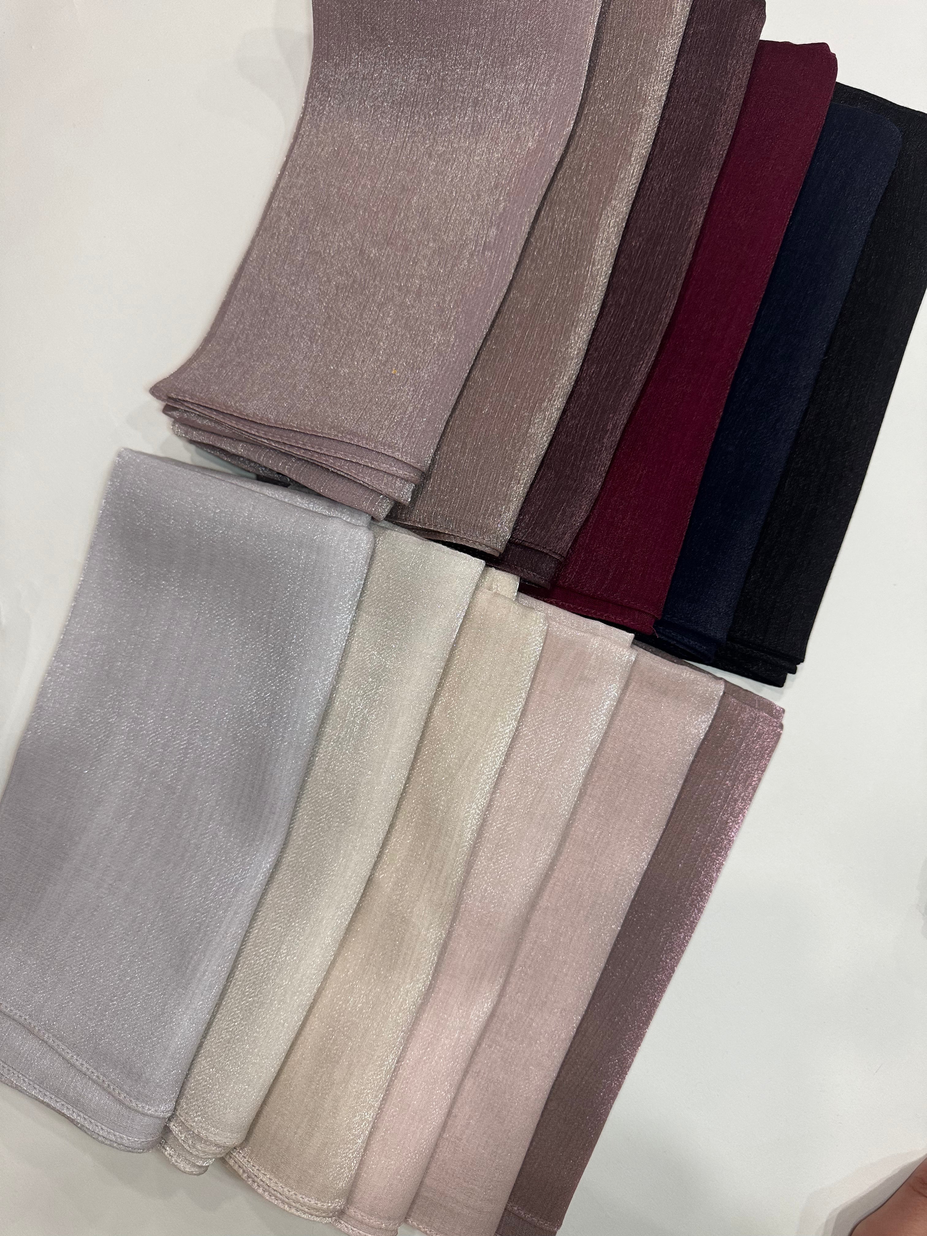 Chiffon Shiny Soft Square (6 colors)