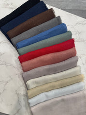 Shimmer Cotton Square ( 13 colors)