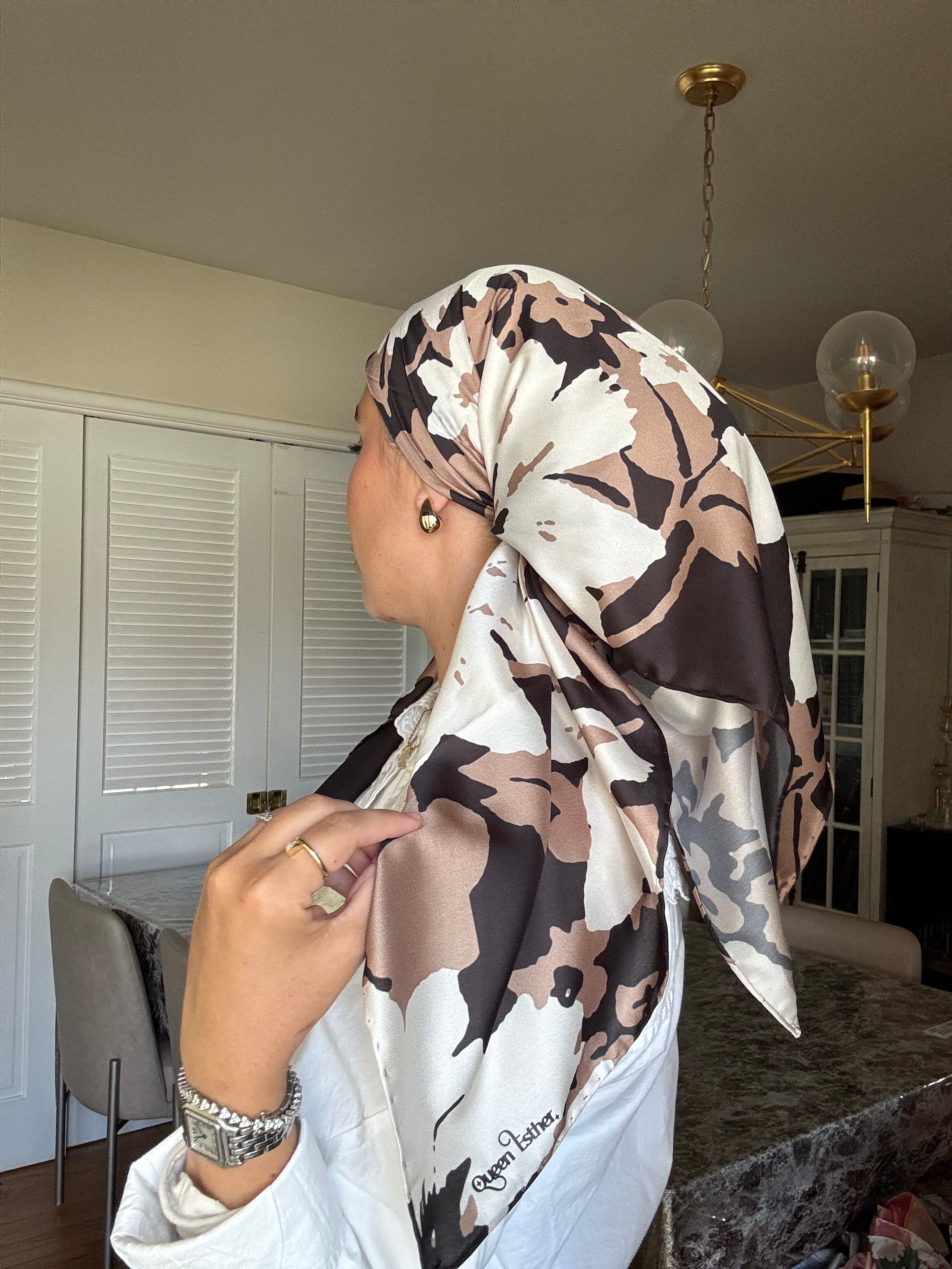 Midnight Bloom Light Satin