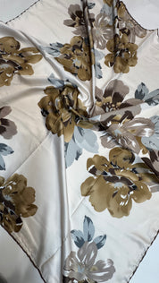 Flower Satin Square ( 12 colors )