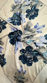 Flower Satin Square ( 12 colors )