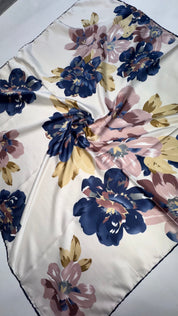 Flower Satin Square ( 12 colors )