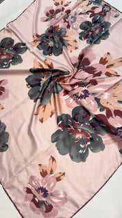Flower Satin Square ( 12 colors )